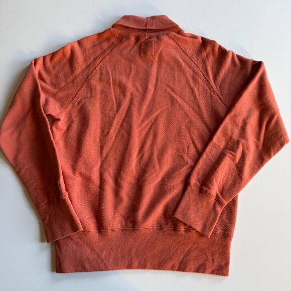 CHAMPION x TODD SNYDER Orange Knit Turtleneck Sweatshirt - Men's Medium - Picture 5 of 5